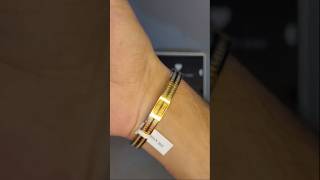 Sawashaa Men's Kada 18K Gold Plated Bracelet #gold #silver #jewellery