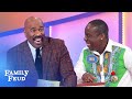 Steve Harvey goes nuts over Sheik's crazy answer! | Family Feud