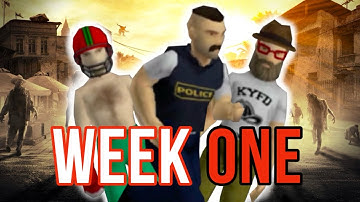 Getting A Job With The Week One Mod | Project Zomboid Build 42