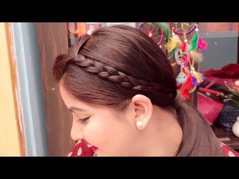 Simple and easy hair style in just 1 minute for teenagers | RARA | how to make simple hair style |
