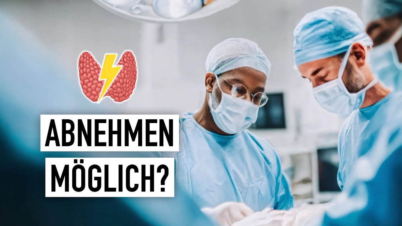 Schilddrüse entfernt - Kann ich trotzdem abnehmen?