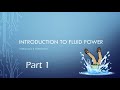 Fluid Power Lesson Pt. 1