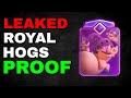 LEAKED Royal Hogs Evolution in Clash Royale!? 🐖 (Proof & Everything We Know)
