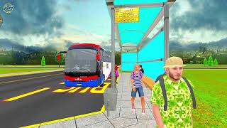 Bus Driving Simulator|Unleashed Off Road Simulator Driving|Car Off Road Android Gameplay #1