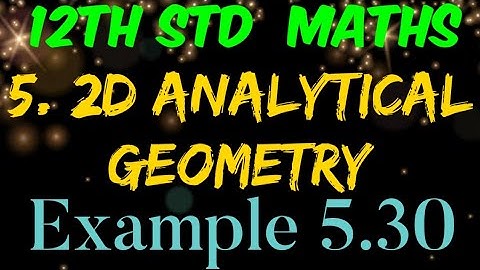 12th Standard Mathematics Chapter 5 Example 5.30 | eg 5.30 | Tamilnadu New Syllabus