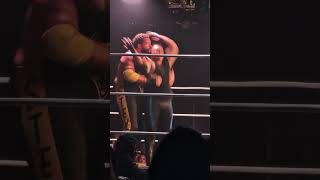 Real Deal Don Lee Jr hits stunner #ucewrestling #stunner #indywrestling