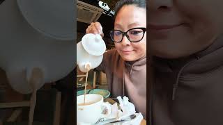 In the stillness of Tea cup , I find solace . Where there is Tea, there is Me #tealover #subscribe