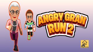 Angry Gran Run 2 Gameplay | Best Endless Running Android Game | Gaming Housing screenshot 1