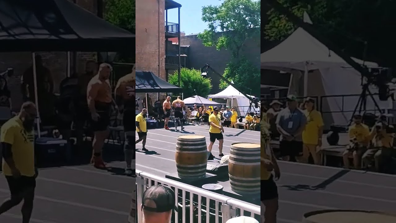 Reigning WSM 2024 Tom Stoltman Moving To Round 5 In The Flintstone Press Max