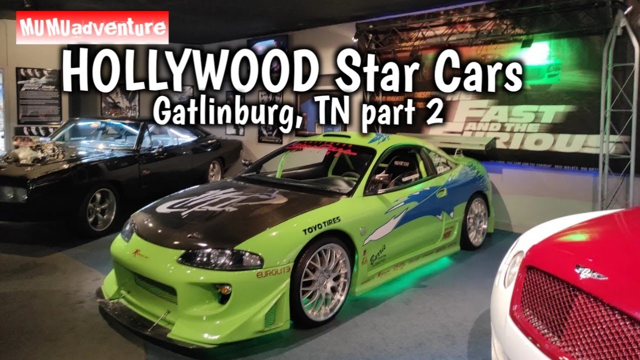 HOLLYWOOD Star Cars museum mobil Gatlinburg Tennessee USA movie cars