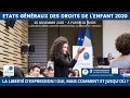 Etats gnraux des droits de lenfant 2020  la libert dexpression