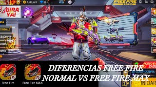 Diferencias Free Fire Normal VS Free Fire Max ¿Cual es Mejor ?