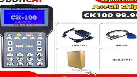 A must-have product! Newest CK100 V46.02/V99.99 Auto Key Programmer Car Key Programming Tool No To