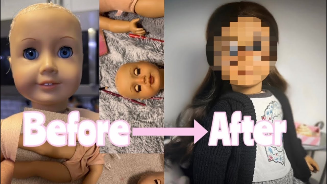 Customizing a $10 American Girl Doll