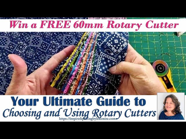 Quilter Queen Manual Rotary Fabric Cutter