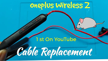 Oneplus wireless Z Bass Edition Cable Replacement || buttonset