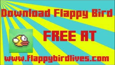 Download Flappy Bird for IOS and ANDROID Free