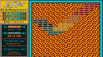 ATARI ST REUPLOAD ILLUSIONS ILUSIONS BREAKOUT ARKANOID BREAK OUT 1989 Automation Compact Menu 83 zip