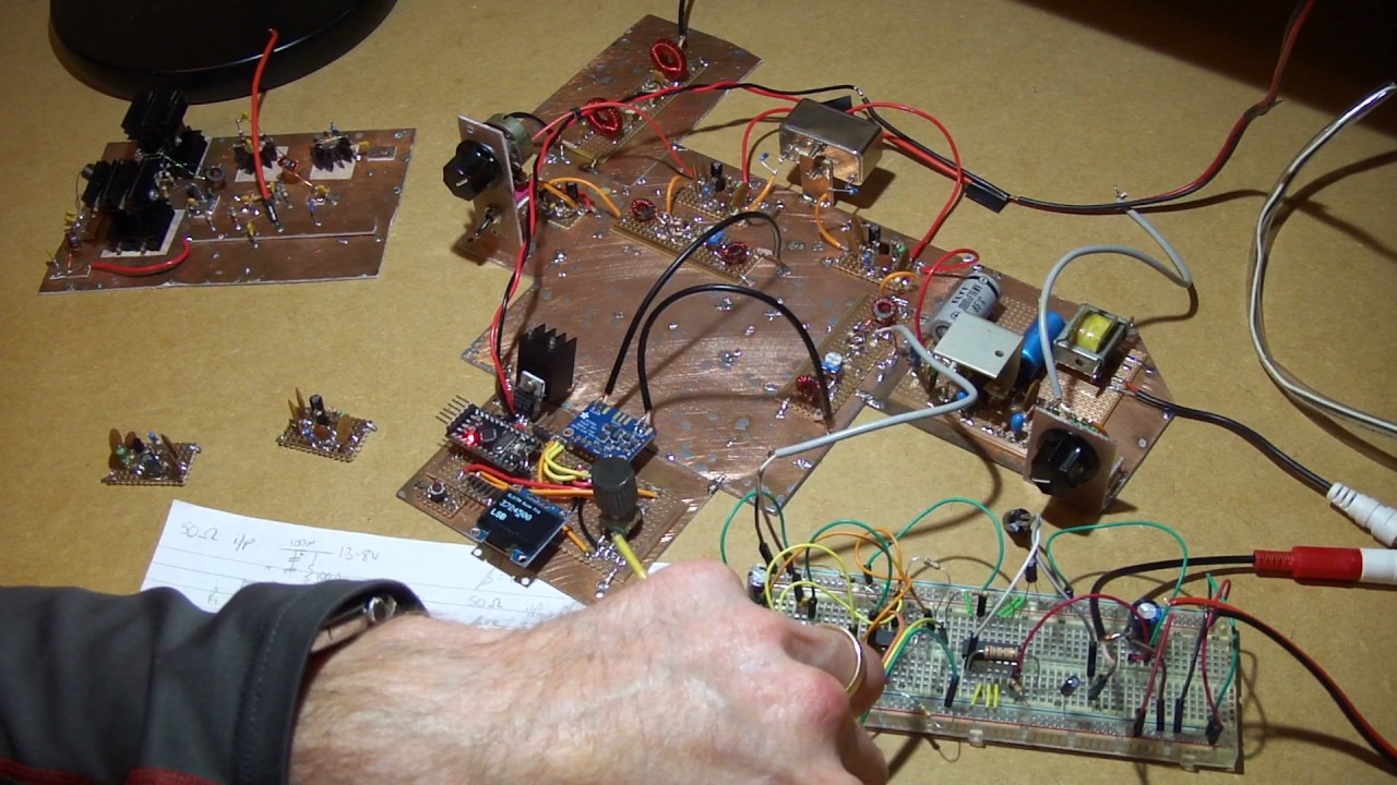 Homebrew SSB Transceiver Design Simple CE IF Amps YouTube