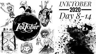 [INKTOBER 2020] Day 8-14 | Jewelrie Arts