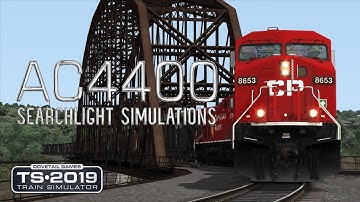 Train Simulator Review:  Searchlight Simulations CP AC4400