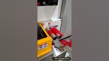 lab scale non woven fabric pilot spinning machine for  plastic pigments testing #machine