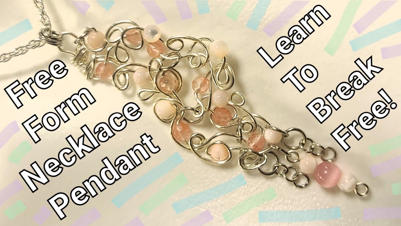 Free Form Beaded Necklace!!! (Learn to Break Free)