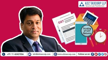 Who will get Notices for Scrutiny of GST Returns and Reply of same (Hindi) || CA Bimal Jain