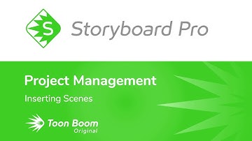 Inserting Scenes in Storyboard Pro