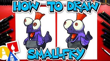 How To Draw Smallfry Salmon From Splatoon