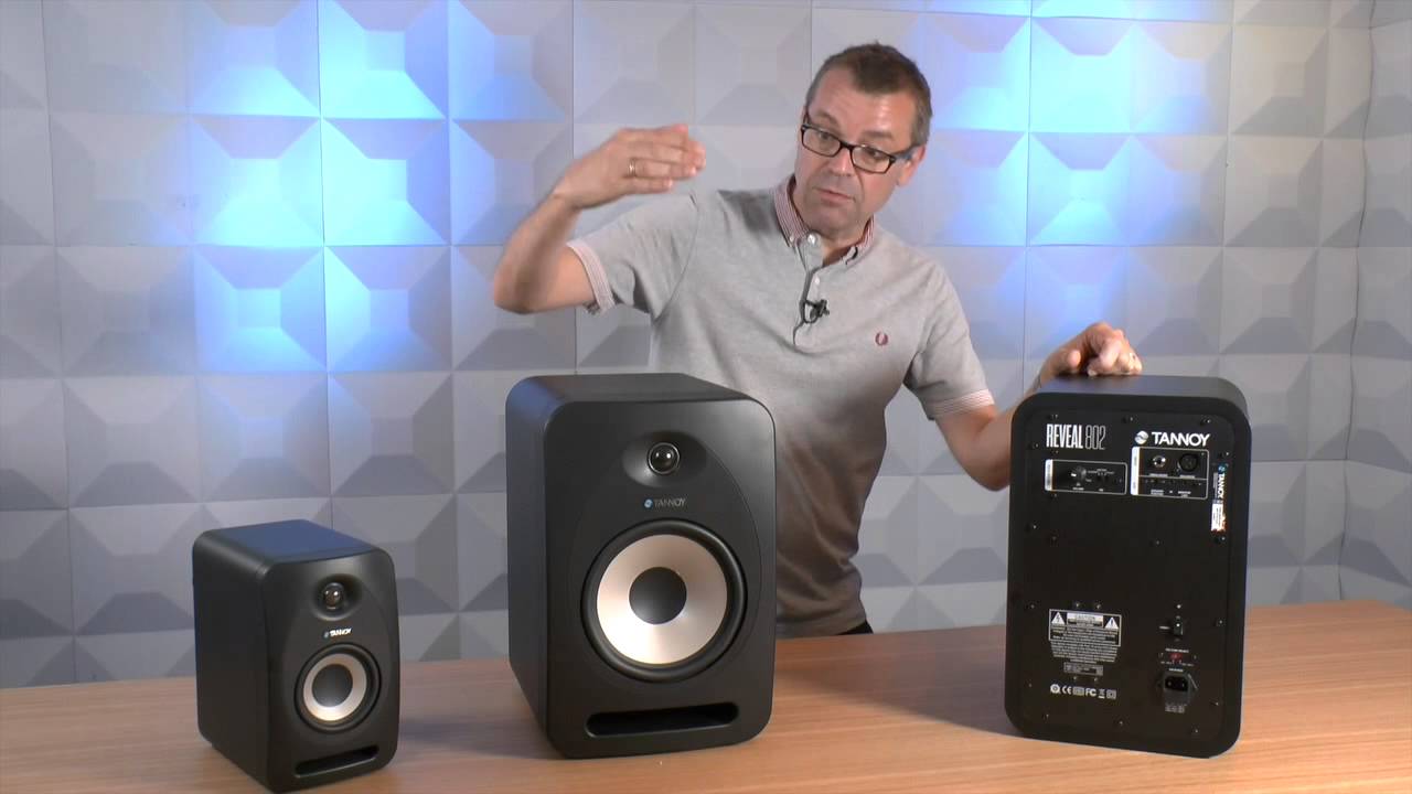 Tannoy Reveal 802 Active Monitor Speakers Review - YouTube