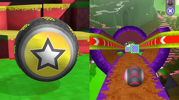 Going Balls Vs Reverse Balls Speedrun Walkthrough Gameplay