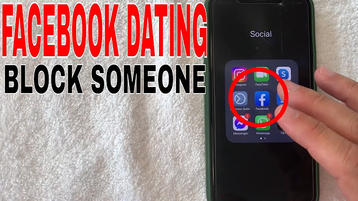 What happens when you block someone on facebook dating