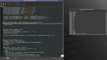 GTK GUI  Search Function Correction