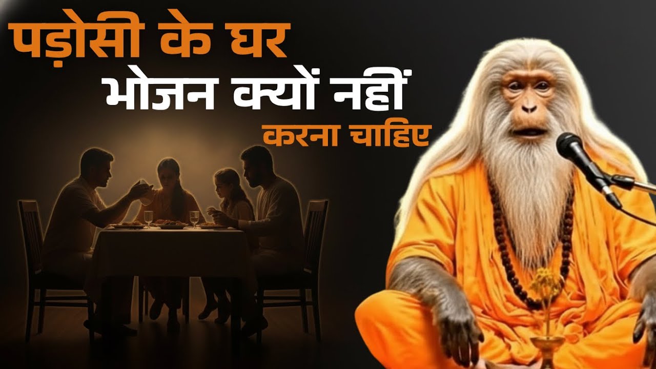 पड़ोसी के घर पर भोजन क्यों नहीं करना चाहिए? 🤔 जवाब सुनकर आत्मा हिल जाएगी 