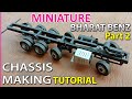 Fabrication de chssis miniatures bharat benz  dtaill  tutoriel  s avec s crations