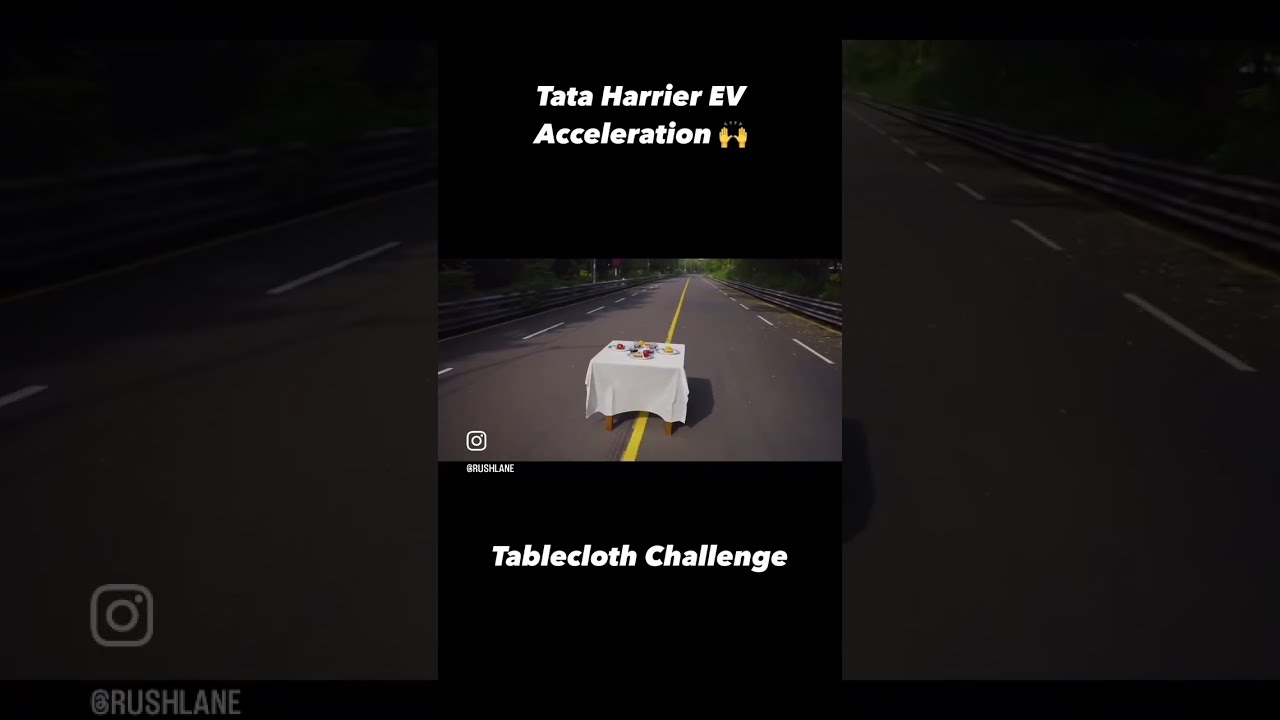 Tata Harrier EV Acceleration Test