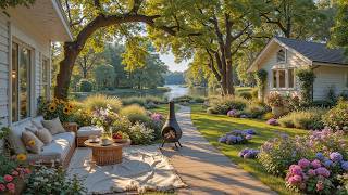 Peaceful Summer Morning Vibes 🍃 Soft Piano, Bird Sounds For Stress Relief, Deep Focus & Quiet Mind screenshot 1