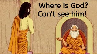 Where Is God? Can't See Him!  a short story