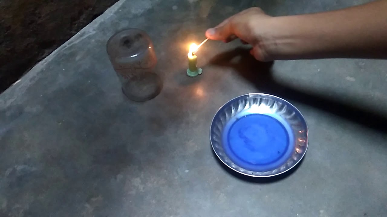 Under Water Candle Experiment YouTube