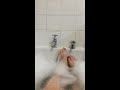 nude foot play and bare feet in the bath : )