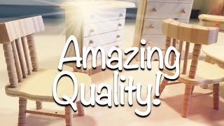 How cute are these dollhouse furniture pieces? And for only a dollar! If you are near a Dollar Tree, be sure to look for this ...