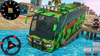 Real Highway Bus Simulator 3D - Off Road and City Bus Driving - Android GamePlay screenshot 3