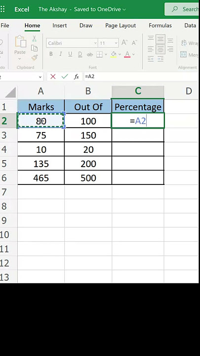 How to Calculate the Percentage in Excel (Formula)