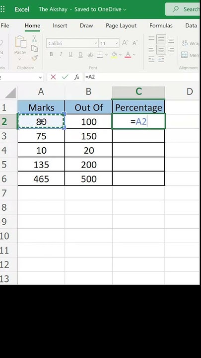 How to Calculate the Percentage in Excel (Formula) - YouTube