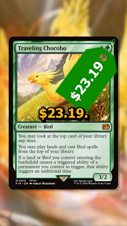 Top 5 Most Expensive Final Fantasy Cards!