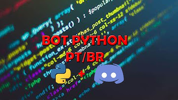 [1] COMO CRIAR BOT DISCORD - INSTALAÇÃO E PRIMEIRA INICIALIZAÇÃO - PYTHON [PT/BR]