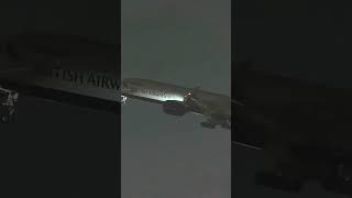 Terrifying Moment Shows British Airways Plane Lose Wheel During Takeoff in Las Vegas #shorts