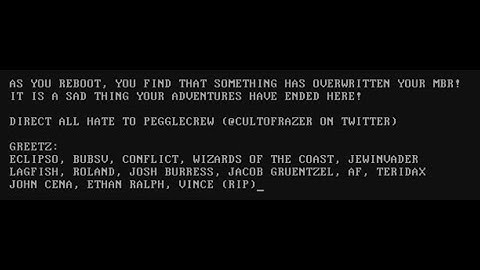 Infected Classic Shell/Audacity Trojan (MBR overwriting/FossHub compromise on 8/2/16)