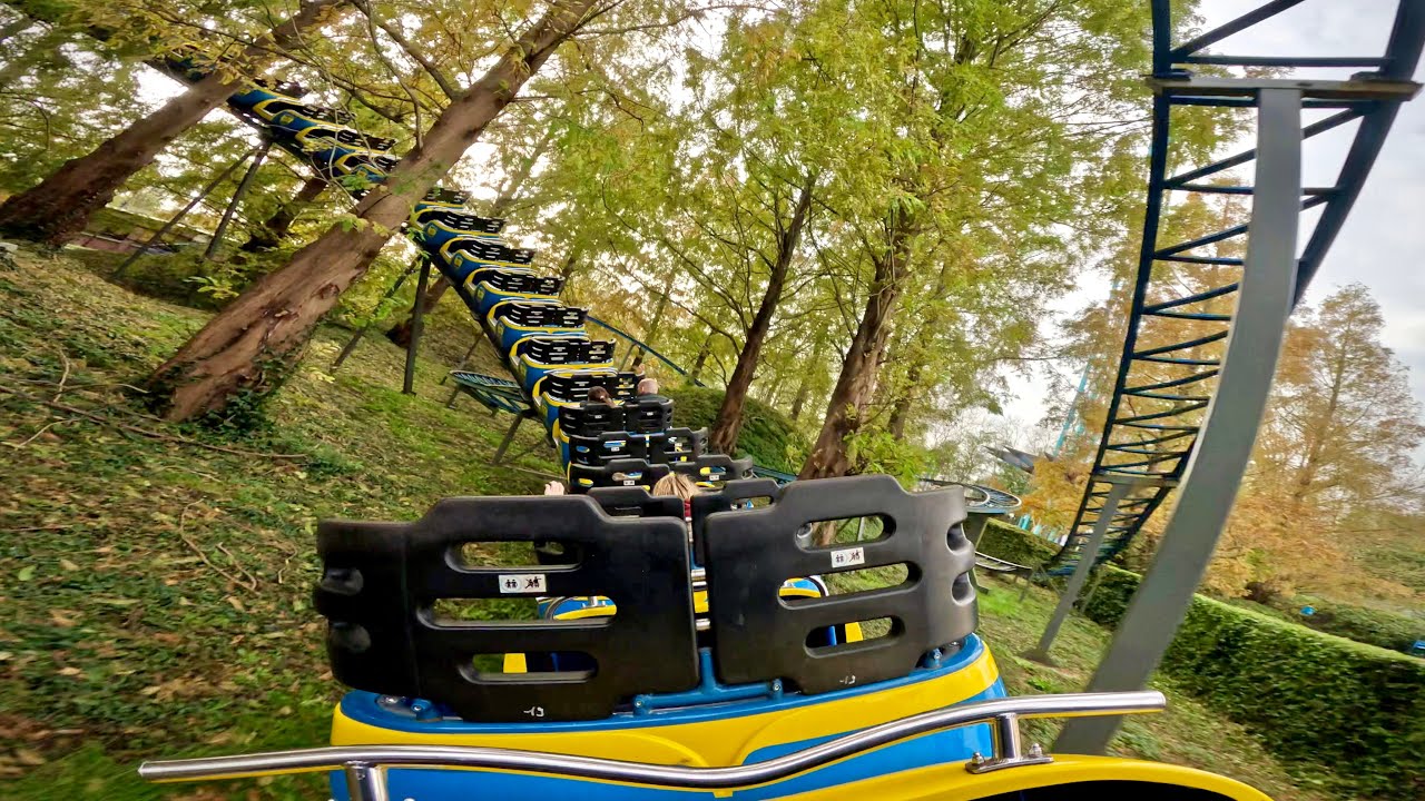 LikeMe Coaster 最後尾 on-ride POV (乗車映像) / Plopsaland De Panne